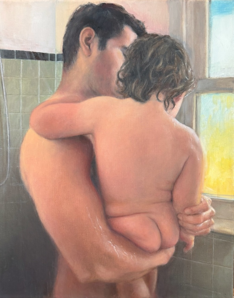 Father & Son by Melissa Kelley
